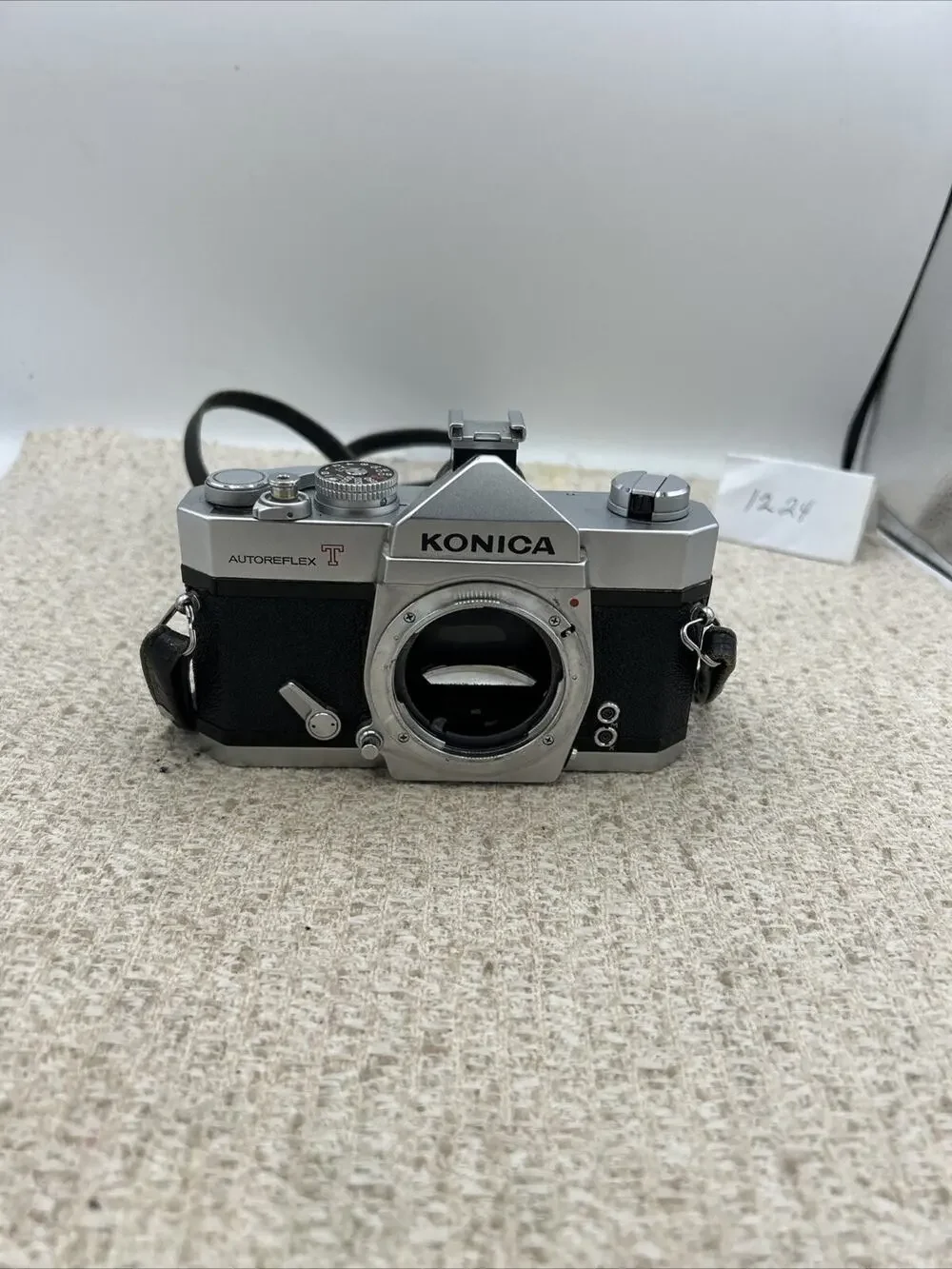 Konica Autoreflex T 35MM SLR FILM CAMERA Body - Untested